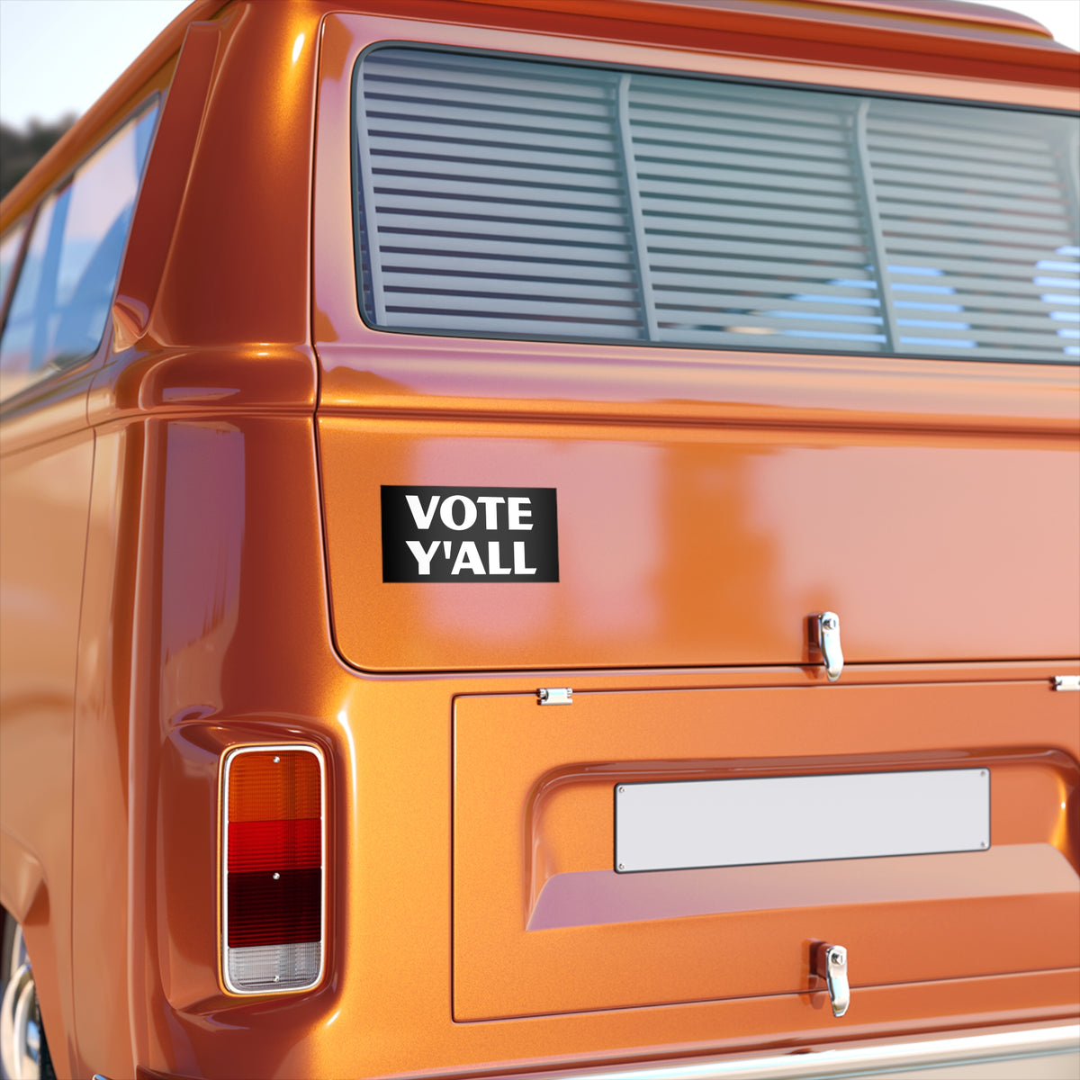Vote Y'all Bumper Sticker